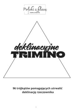 Deklinacyjne trimino